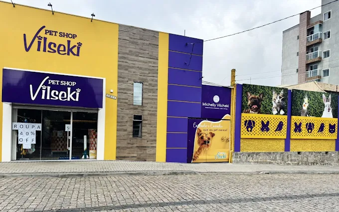 Fachada do Petshop Vilseki